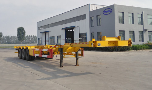 Container transport semi-trailer