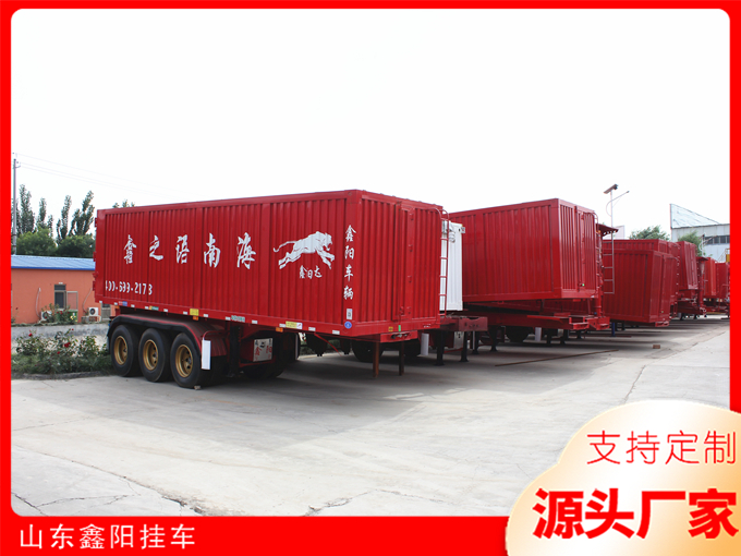 Van semi-trailer