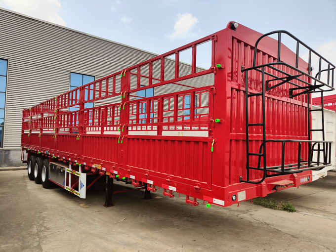 Warehouse grate semi-trailer